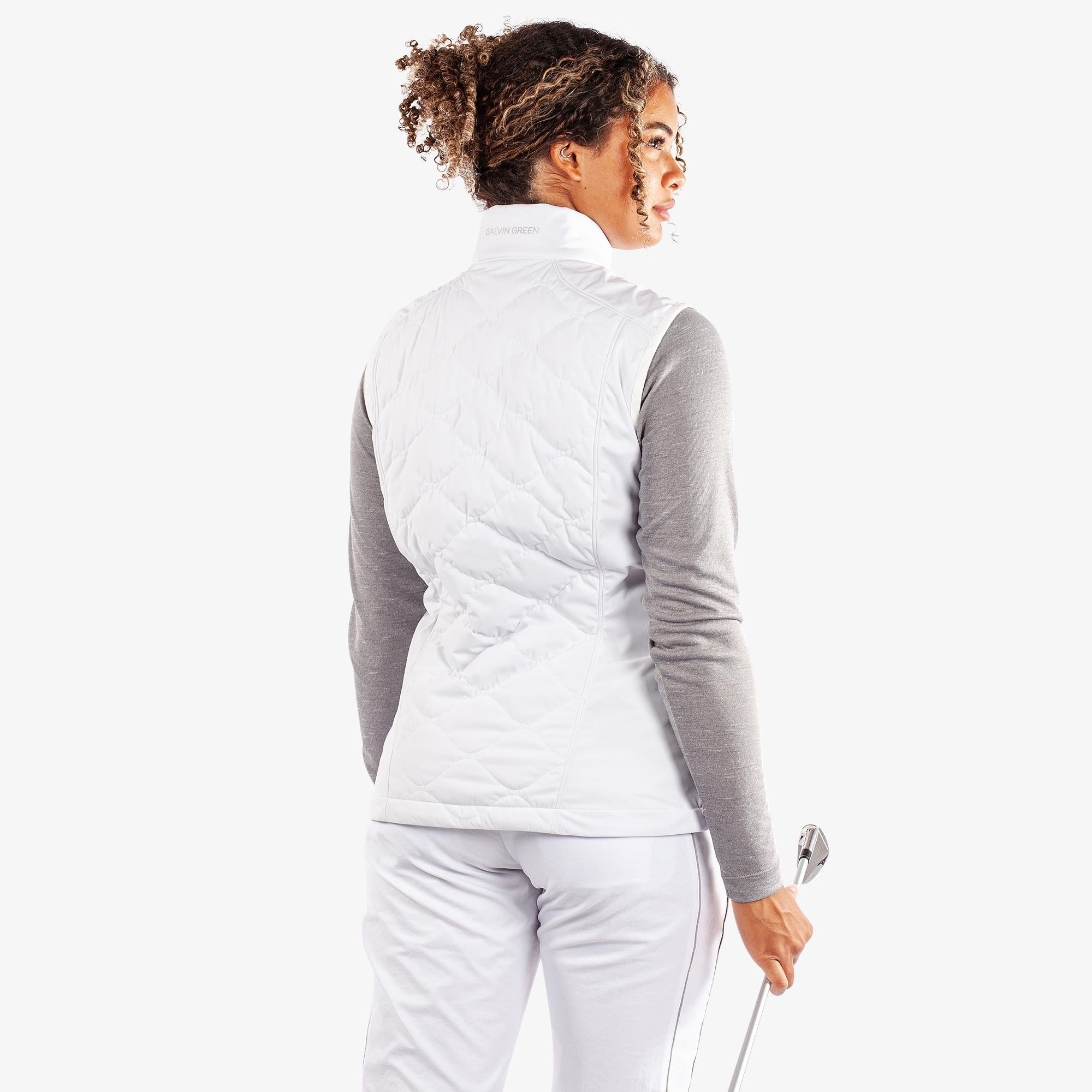 Galvin Green Lucille Interface-1 Ladies Golf Windstopper Vest White